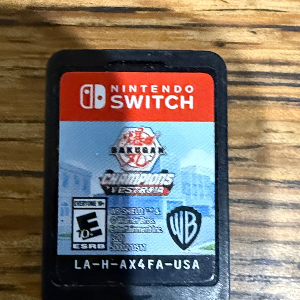 Nintendo Switch Game Card — Bakugan Champions of Vestroia